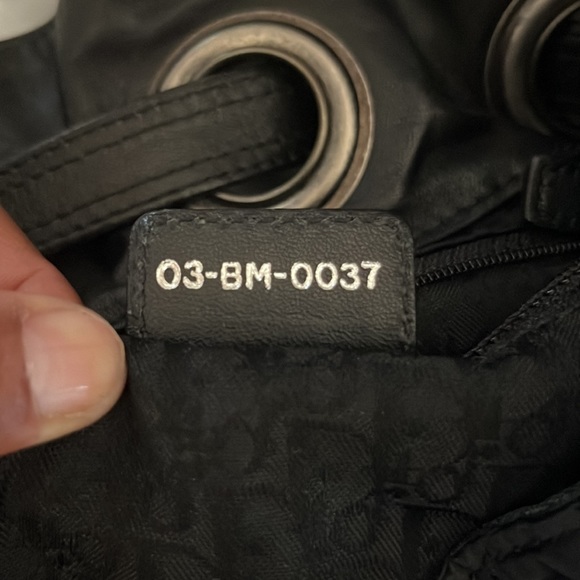 Dior Black Nylon Vintage Quilted Tote Authentic - Picture 11 of 11